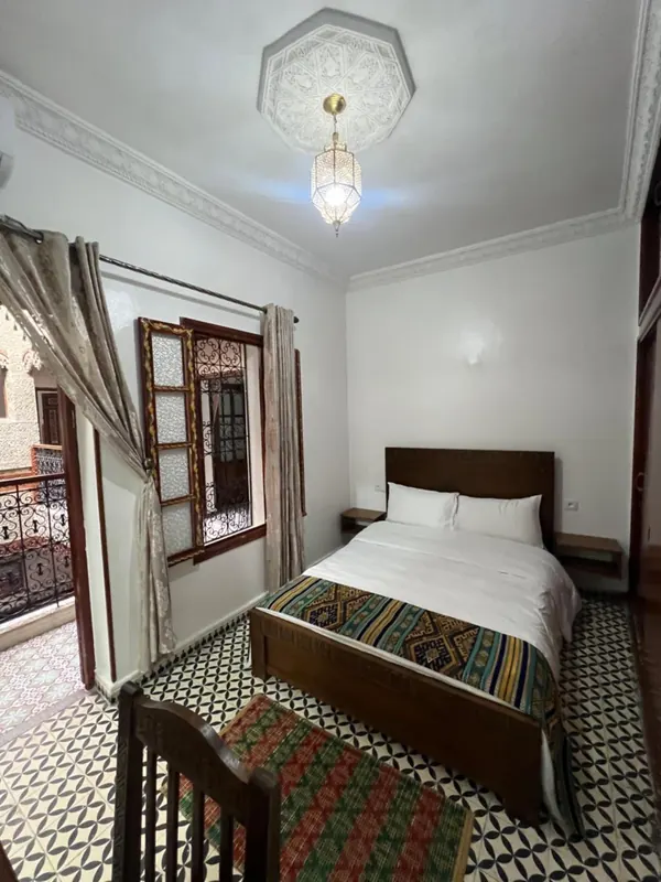 La Chambre Double avec salle de bains privative, lit double